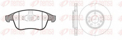 REMSA 8135000 -  Комплект тормозов, дисковый тормозной механизм