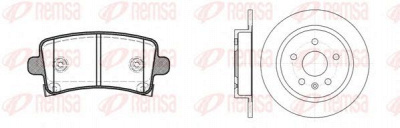 REMSA 8138800 -  Комплект тормозов, дисковый тормозной механизм