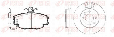 REMSA 814101 -  Комплект тормозов, дисковый тормозной механизм