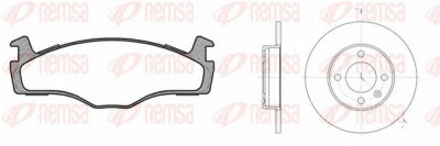 REMSA 817103 -  Комплект тормозов, дисковый тормозной механизм