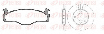 REMSA 817105 -  Комплект тормозов, дисковый тормозной механизм