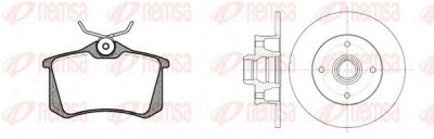 REMSA 826302 -  Комплект тормозов, дисковый тормозной механизм
