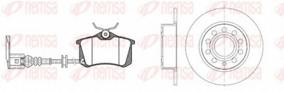 REMSA 826309 -  Комплект тормозов, дисковый тормозной механизм
