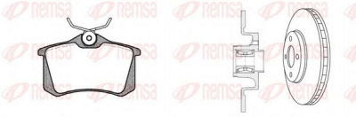 REMSA 826326 -  Комплект тормозов, дисковый тормозной механизм