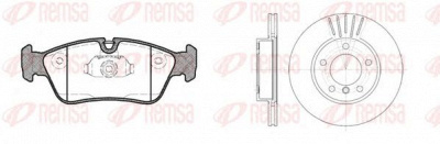 REMSA 838402 -  Комплект тормозов, дисковый тормозной механизм
