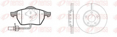 REMSA 839000 -  Комплект тормозов, дисковый тормозной механизм