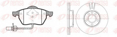 REMSA 839005 -  Комплект тормозов, дисковый тормозной механизм