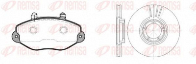 REMSA 839201 -  Комплект тормозов, дисковый тормозной механизм