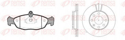 REMSA 839302 -  Комплект тормозов, дисковый тормозной механизм