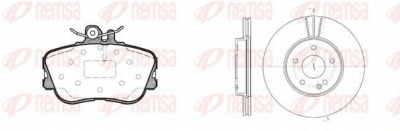 REMSA 844501 -  Комплект тормозов, дисковый тормозной механизм