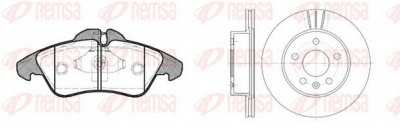 REMSA 857800 -  Комплект тормозов, дисковый тормозной механизм
