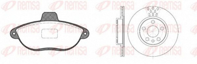 REMSA 860200 -  Комплект тормозов, дисковый тормозной механизм