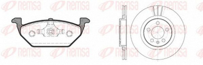 REMSA 863300 -  Комплект тормозов, дисковый тормозной механизм