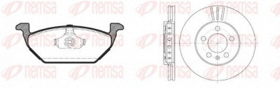 REMSA 863302 -  Комплект тормозов, дисковый тормозной механизм