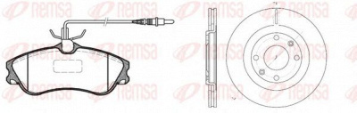 REMSA 863400 -  Комплект тормозов, дисковый тормозной механизм