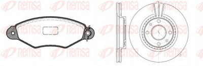 REMSA 864305 -  Комплект тормозов, дисковый тормозной механизм