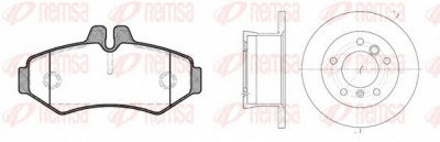 REMSA 873301 -  Комплект тормозов, дисковый тормозной механизм
