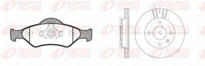 REMSA 876500 -  Комплект тормозов, дисковый тормозной механизм