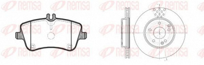 REMSA 876800 -  Комплект тормозов, дисковый тормозной механизм