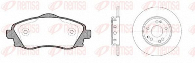 REMSA 877400 -  Комплект тормозов, дисковый тормозной механизм