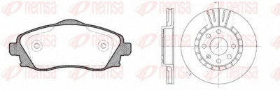 REMSA 877402 -  Комплект тормозов, дисковый тормозной механизм