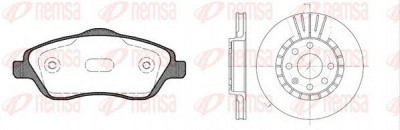 REMSA 877404 -  Комплект тормозов, дисковый тормозной механизм