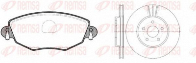 REMSA 877600 -  Комплект тормозов, дисковый тормозной механизм