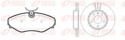 REMSA 883401 -  Комплект тормозов, дисковый тормозной механизм