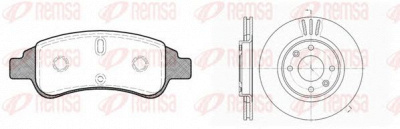 REMSA 884002 -  Комплект тормозов, дисковый тормозной механизм