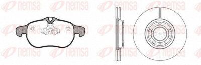 REMSA 888800 -  Комплект тормозов, дисковый тормозной механизм