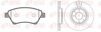 REMSA 897601 -  Комплект тормозов, дисковый тормозной механизм