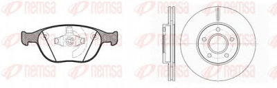 REMSA 898400 -  Комплект тормозов, дисковый тормозной механизм
