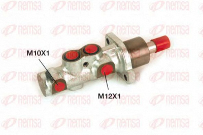 REMSA c102346 -  Главный тормозной цилиндр