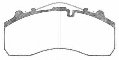 REMSA jca63700 -  Комплект тормозных колодок, дисковый тормоз