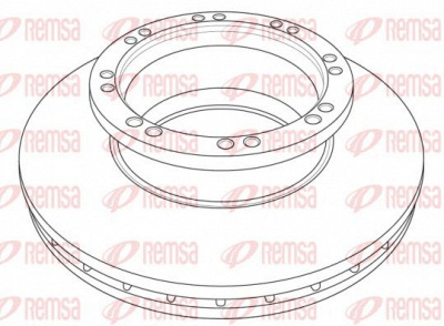 REMSA nca121520 -  Тормозной диск