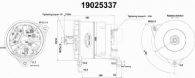 REMY 19025337 -  Генератор