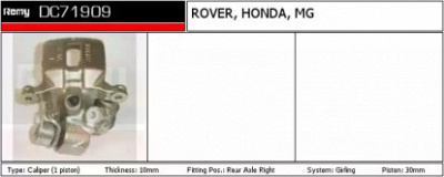 REMY dc71909 -  Тормозной суппорт