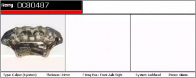REMY dc80487 -