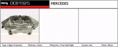 REMY dc81925 -  Тормозной суппорт