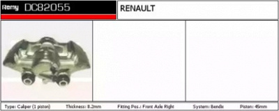 REMY dc82055 -  Тормозной суппорт