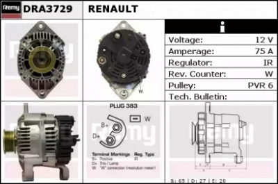 REMY dra3729 -  Генератор