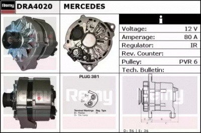 REMY dra4020 -  Генератор