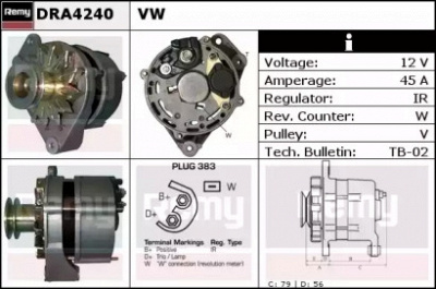 REMY dra4240 -  Генератор