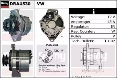 REMY dra4530 -  Генератор