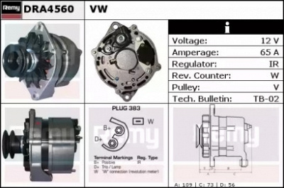 REMY dra4560 -  Генератор