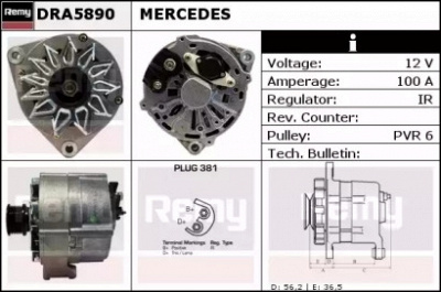 REMY dra5890 -  Генератор