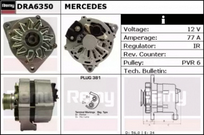 REMY dra6350 -  Генератор