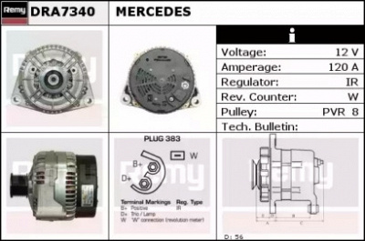 REMY dra7340 -  Генератор