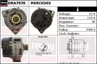 REMY dra7970 -  Генератор