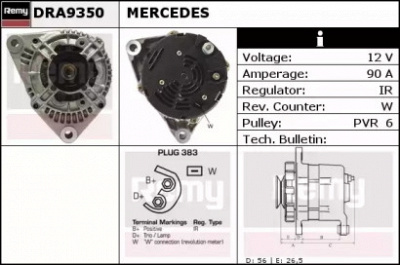 REMY dra9350 -  Генератор
